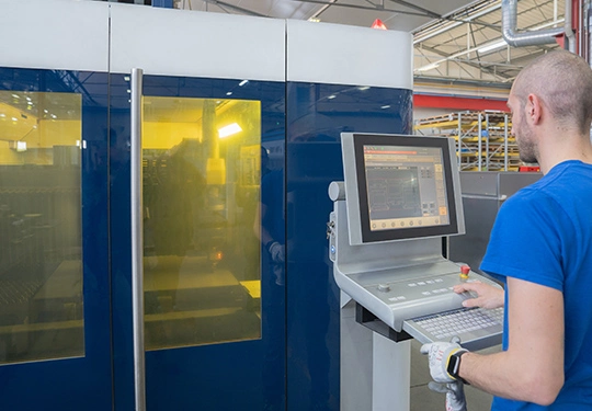 Laser cutting