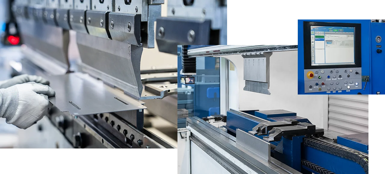 Precision sheet metal bending