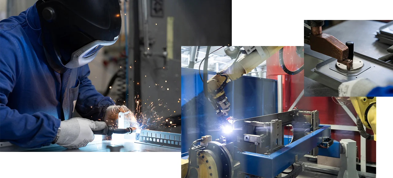 Robotic sheet metal welding