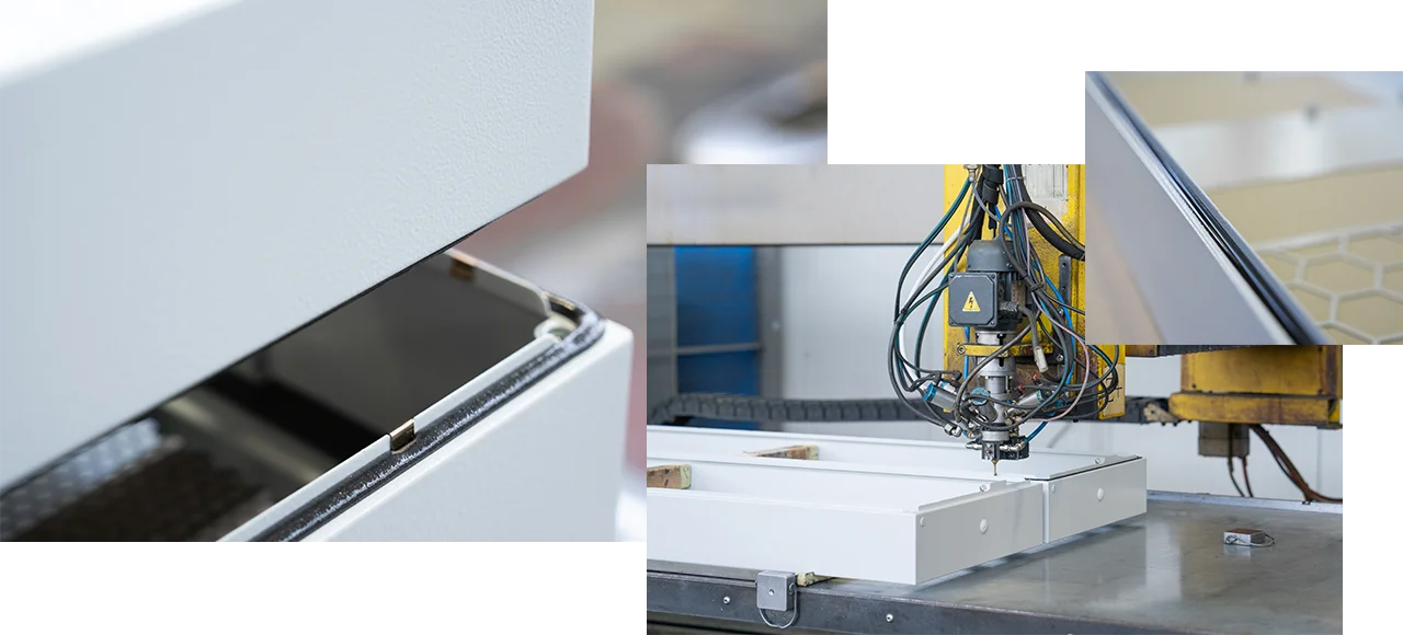 Polyurethane foaming for metal components