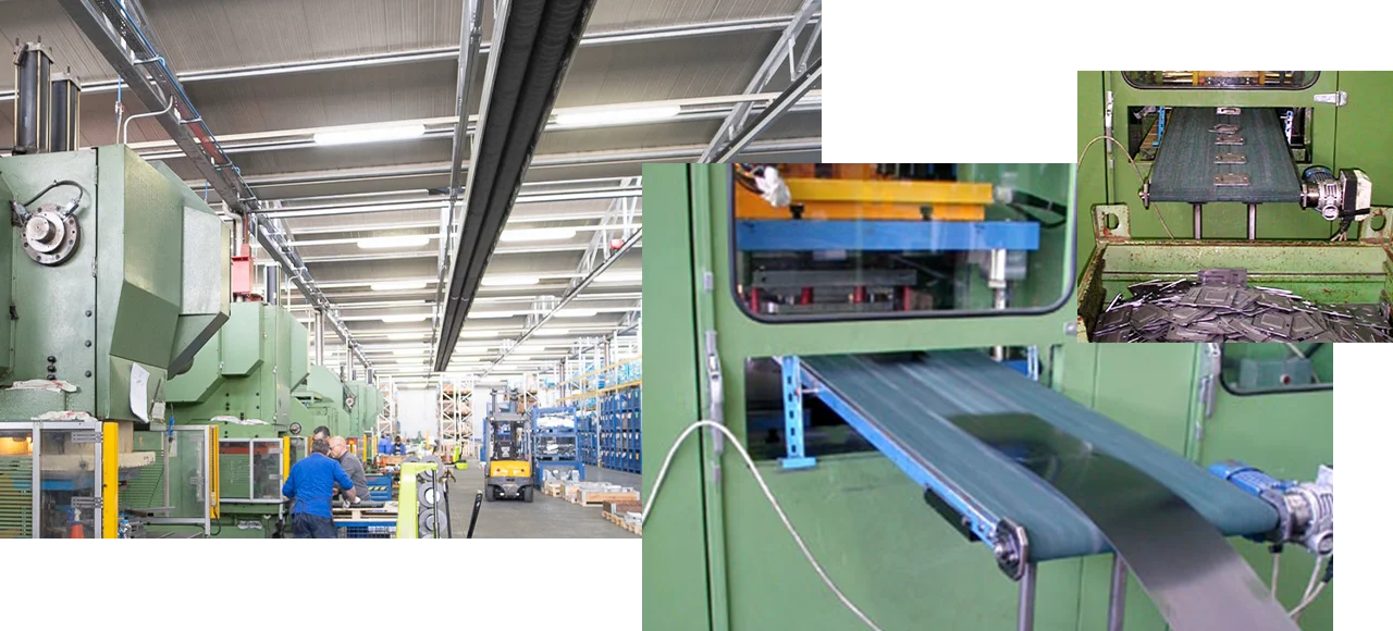Cold sheet metal stamping